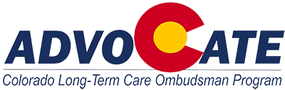 Programa del defensor del pueblo de atención a largo plazo del estado de Colorado [logo]